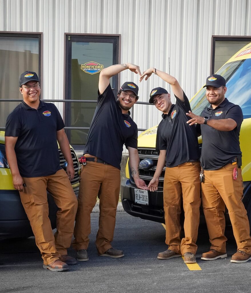 At Honeycomb, we believe great service starts with a great attitude. This lighthearted moment from our team highlights the passion and care we bring to every AC repair call. When you choose us for your AC repair, you are getting a team that truly cares about your home’s comfort and your overall satisfaction.