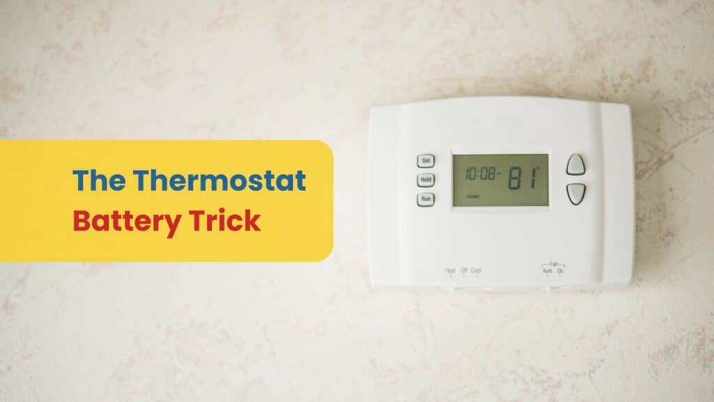 Is your AC not turning on? Honeycomb Air and Heating shows you the thermostat battery trick before you call an air conditioner repair technician.