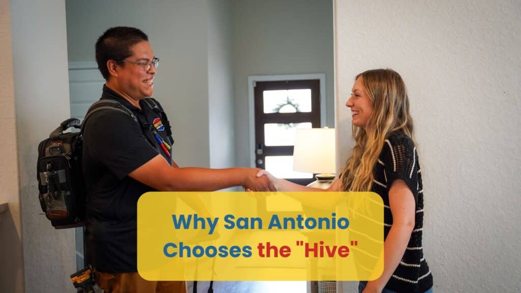 Discover why San Antonio chooses the "Hive" for AC repair. We prioritize customer satisfaction, professional service, and honest communication for every HVAC job.