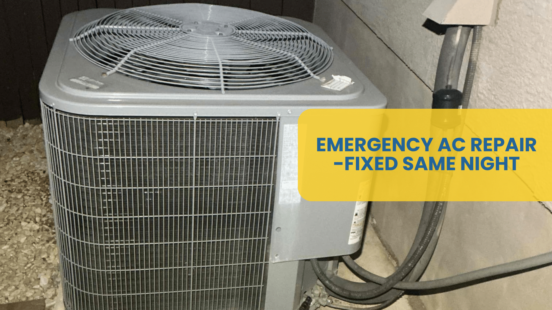 After-Hours AC Repair in San Antonio, TX — Fixed Same Night