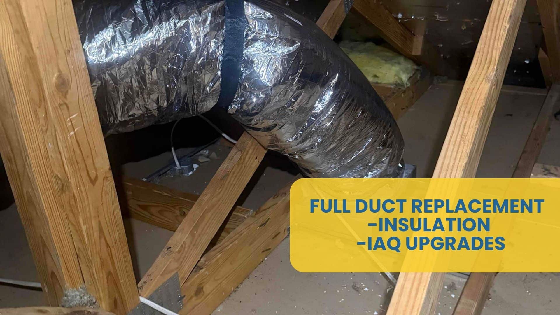Duct Replacement in San Antonio, TX — New R8 Ducts, R-38 Insulation, UV Light | Honeycomb