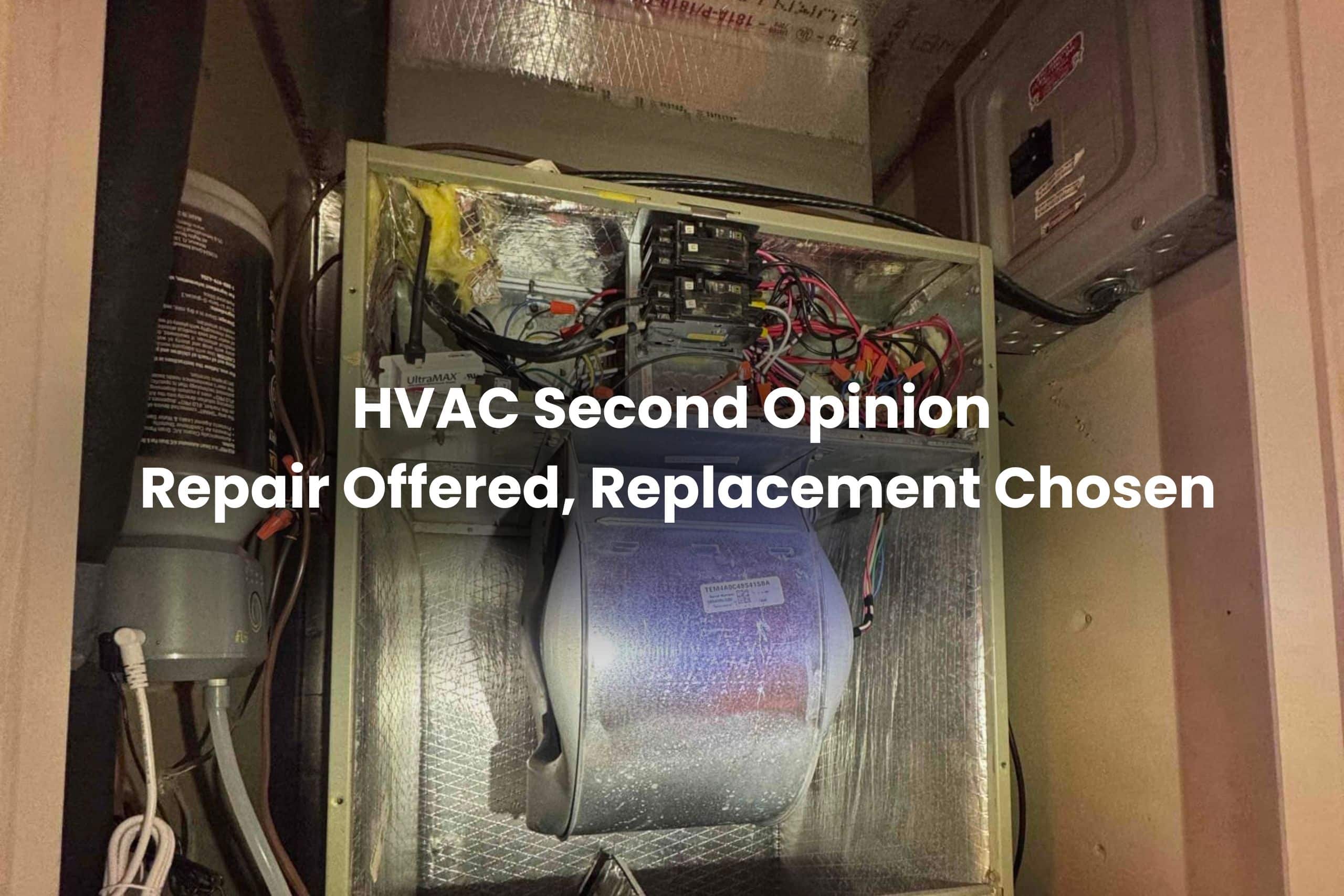 HVAC Second Opinion in Spring Branch, TX — Repair Offered, Replacement Chosen | Honeycomb