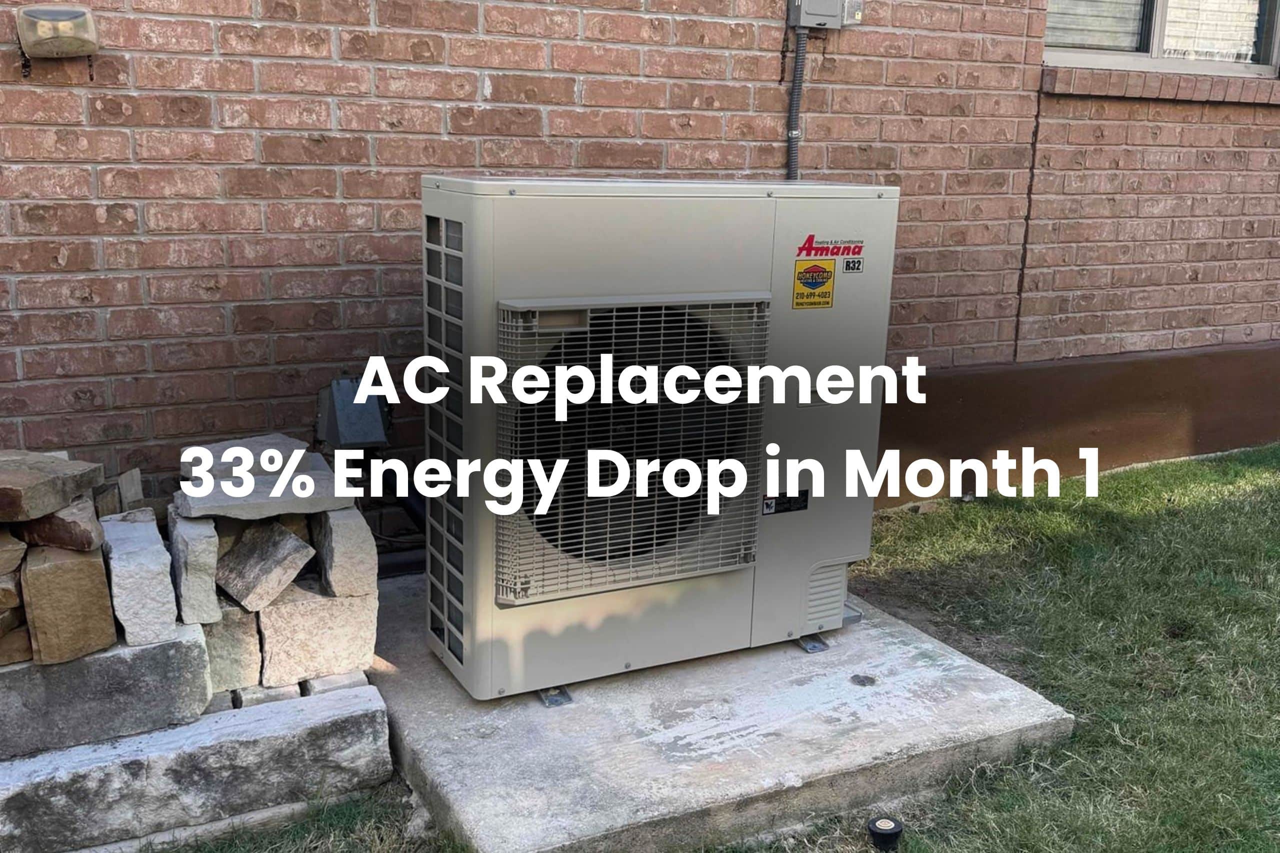 Variable Speed AC Replacement: Newly installed AC Amana S-Series 4-Ton Variable-Speed Inverter AC + Gas Furnace + Evaporator Coil