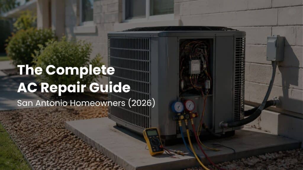 The Complete AC Repair Guide for San Antonio Homeowners (2026)