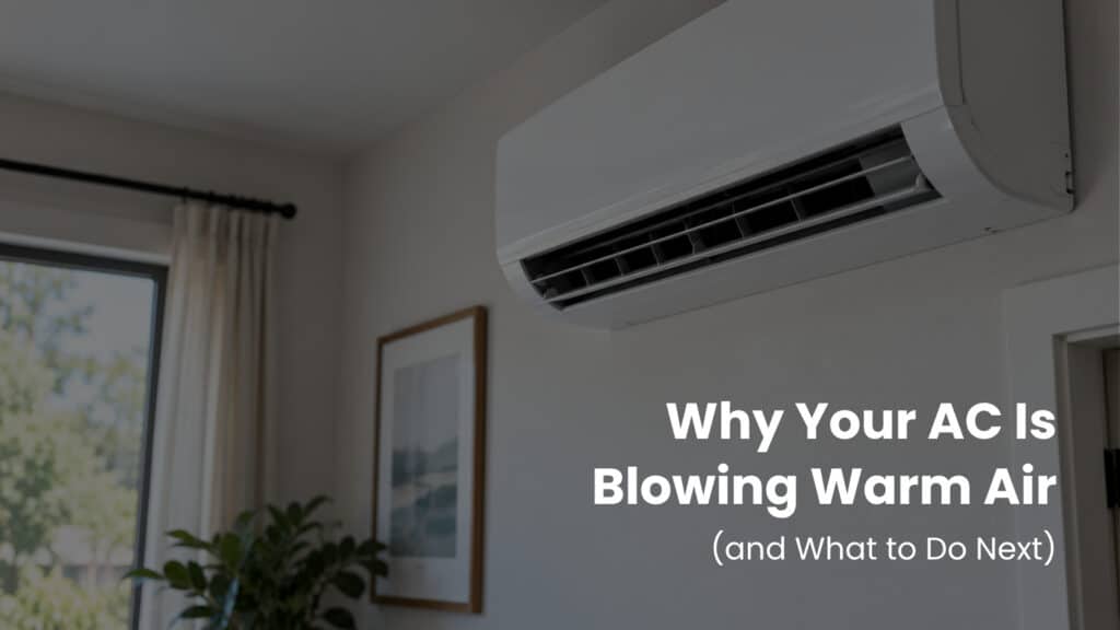 Why Your AC Is Blowing Warm Air (and What to Do Next)